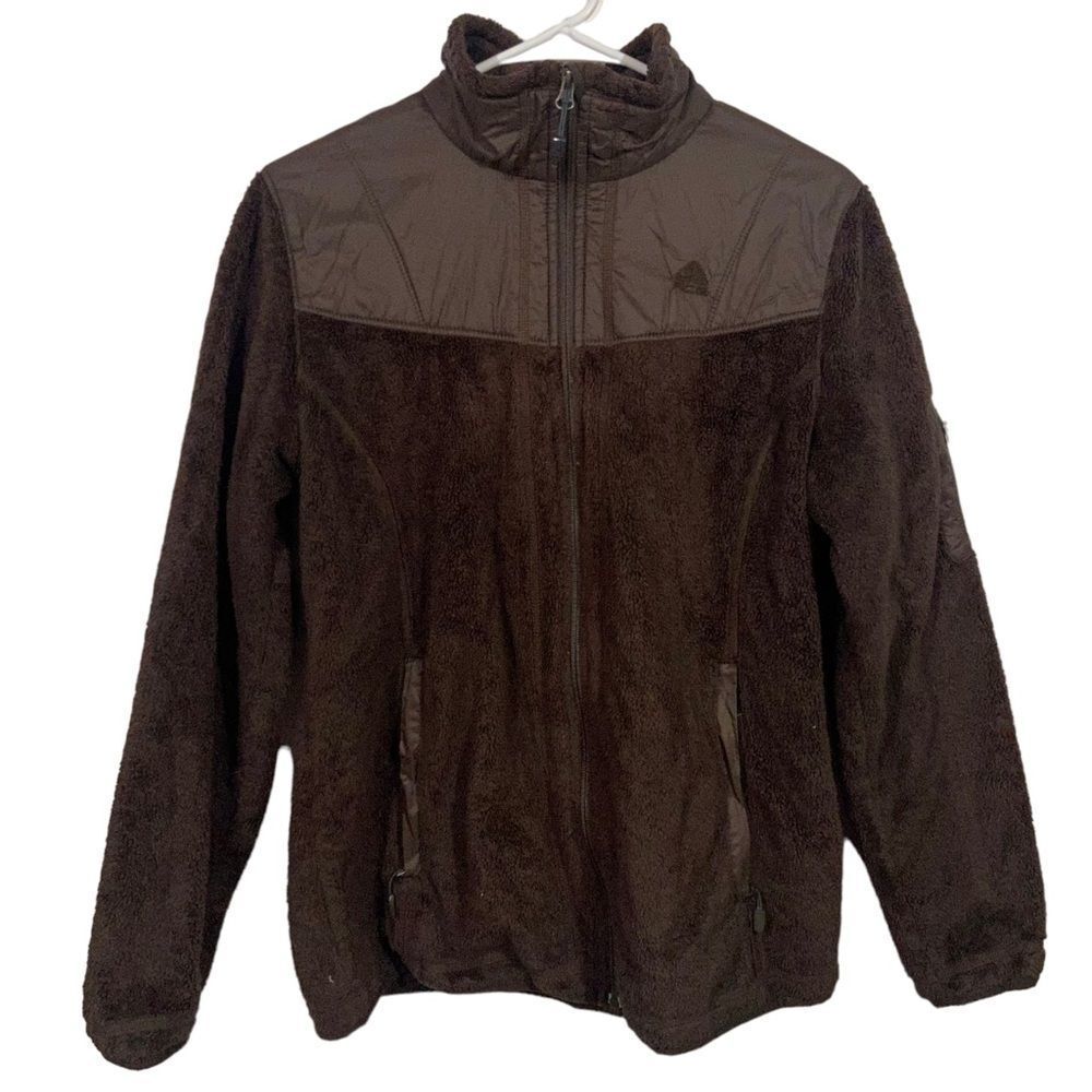 Nike ACG Brown Fleece Full Zip Cold Weather Jacket